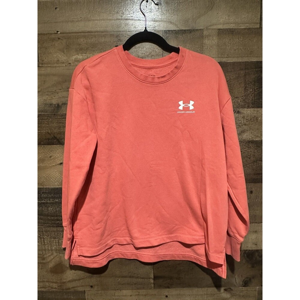 American Eagle Womens Coral Small Sweatshirt Crew